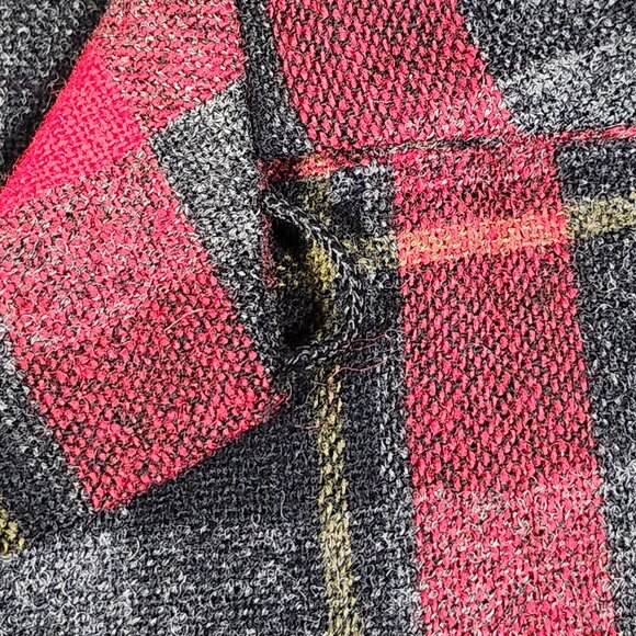 Pendleton Roos Atkins Flannel Shirt Red Black Plaid Wool Long Sleeve Md Vintage - Picture 9 of 15